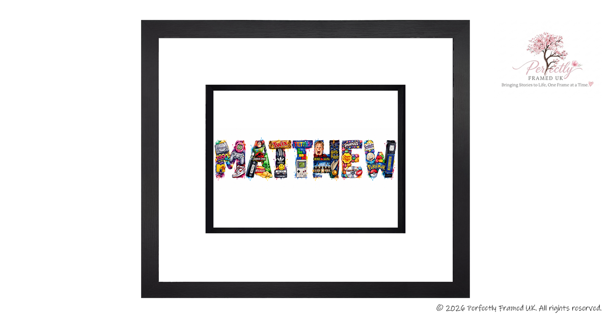 Frame my Name Our Custom Designs