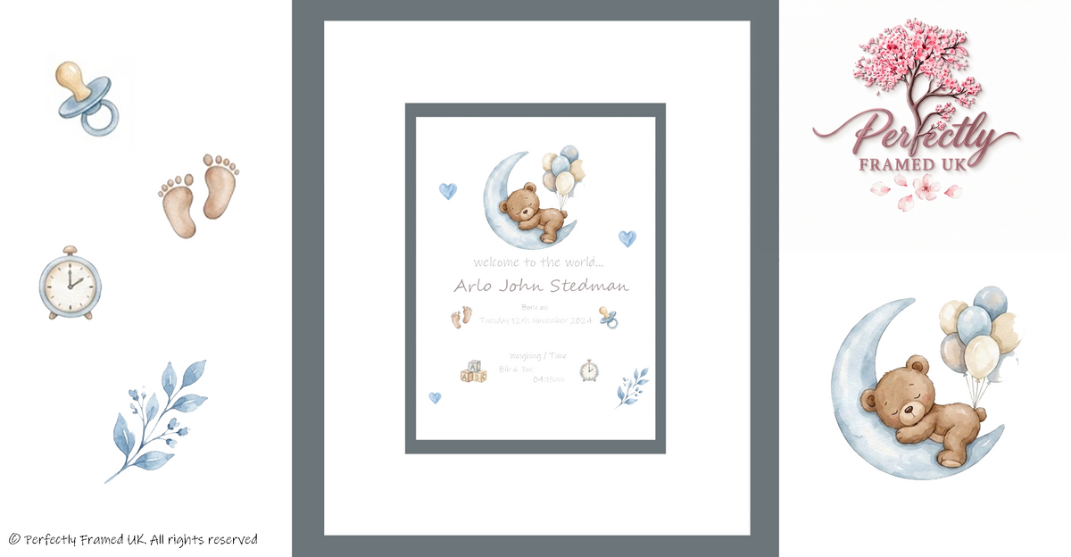 New Born Framed Prints