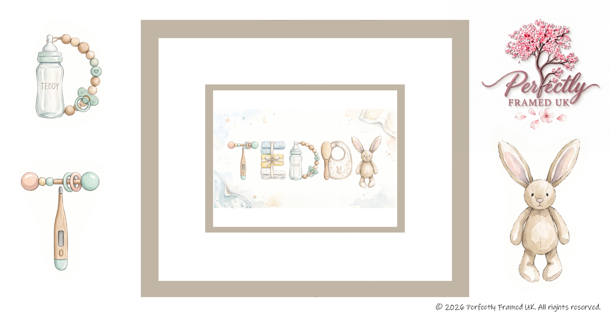 Frame my Name The Nursery Collection
