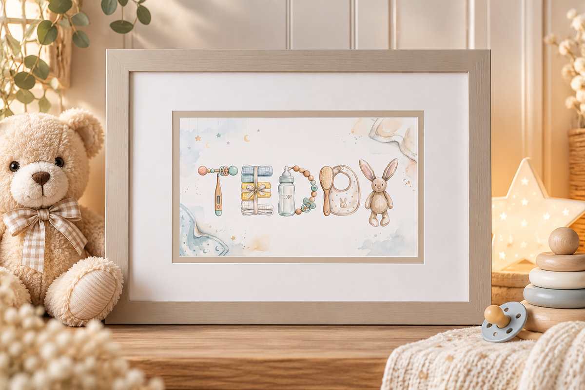 Personalised Name – Baby Accessories