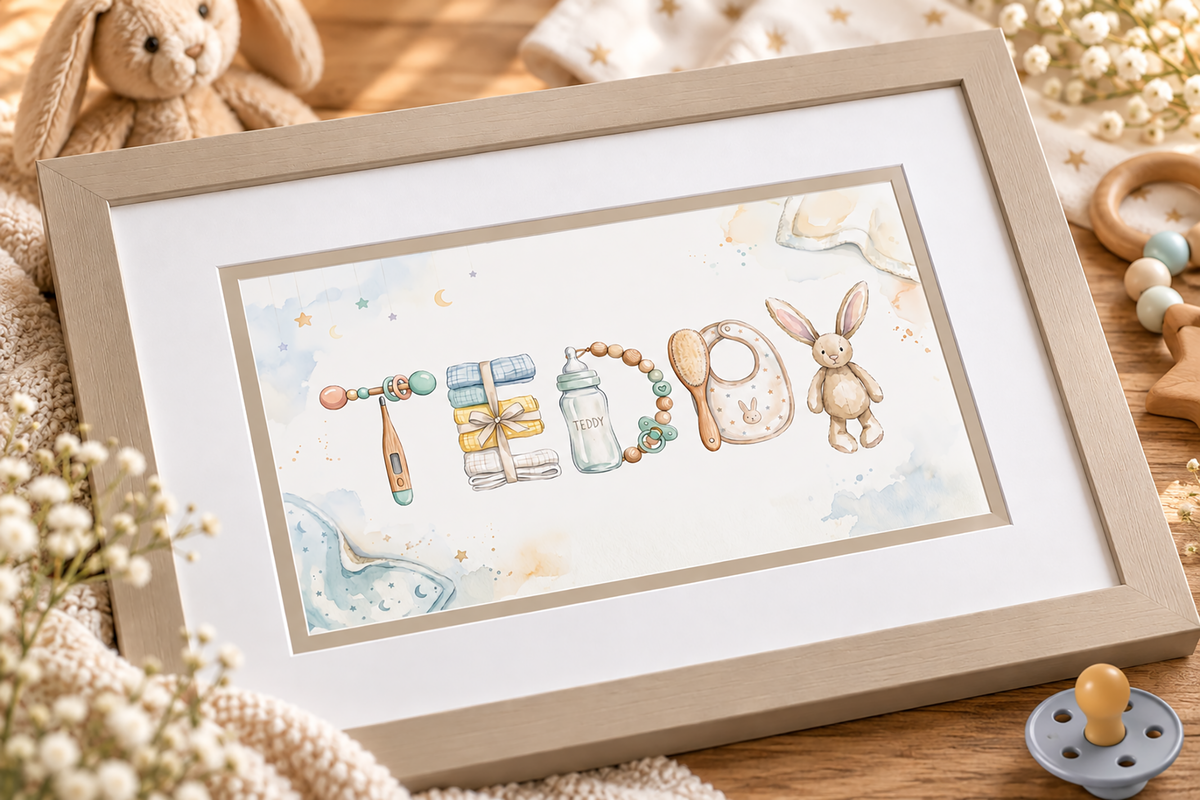 Personalised Name – Baby Accessories