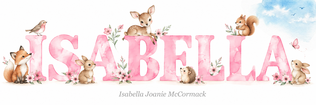 Frame my Name The Nursery Collection