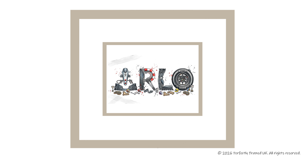 Frame my Name Our Custom Designs
