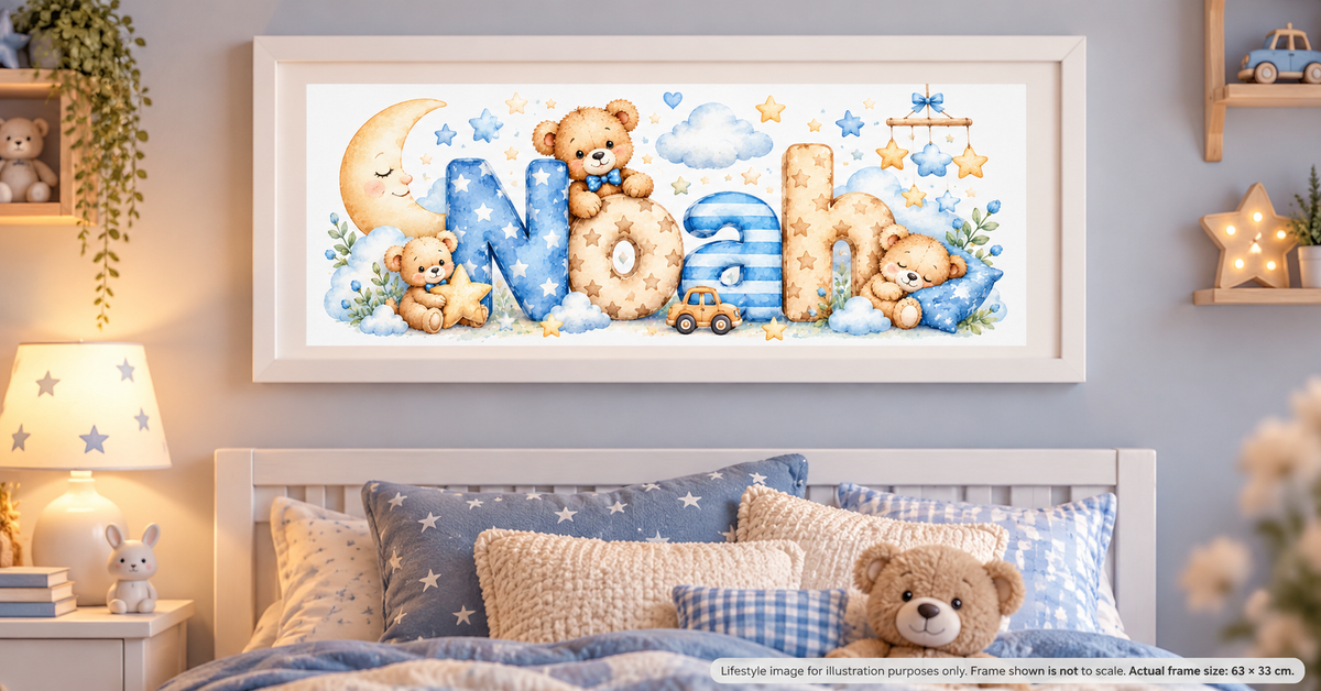 Frame my Name - Baby & Nursery