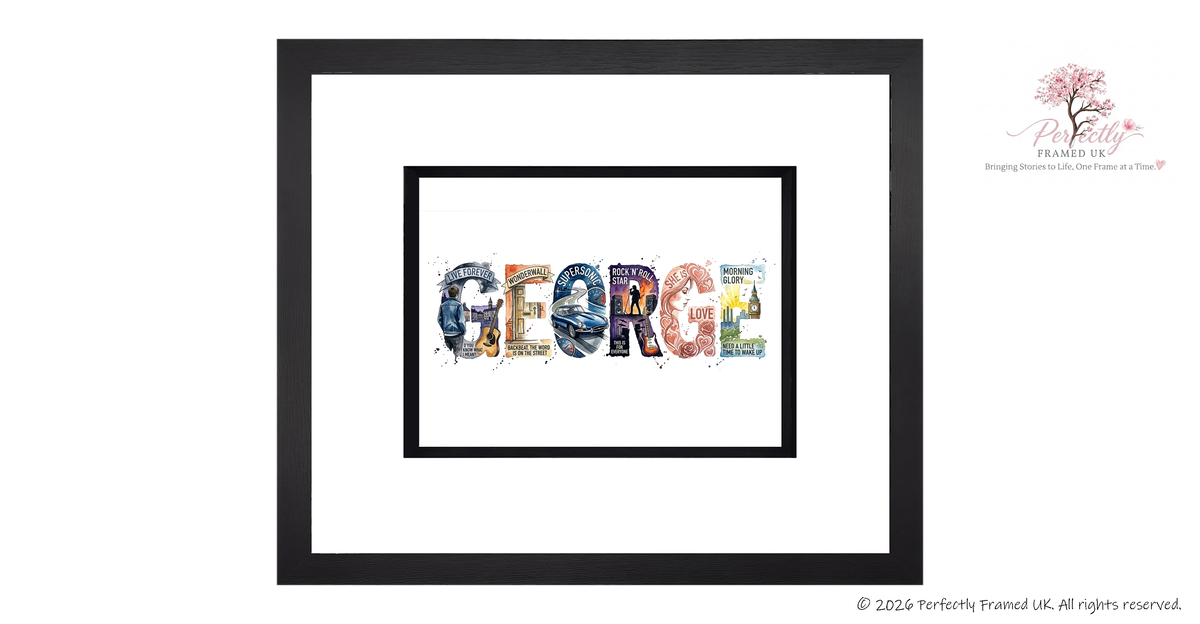 Frame my Name Our Custom Designs
