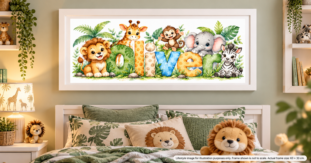 Frame my Name - Baby & Nursery