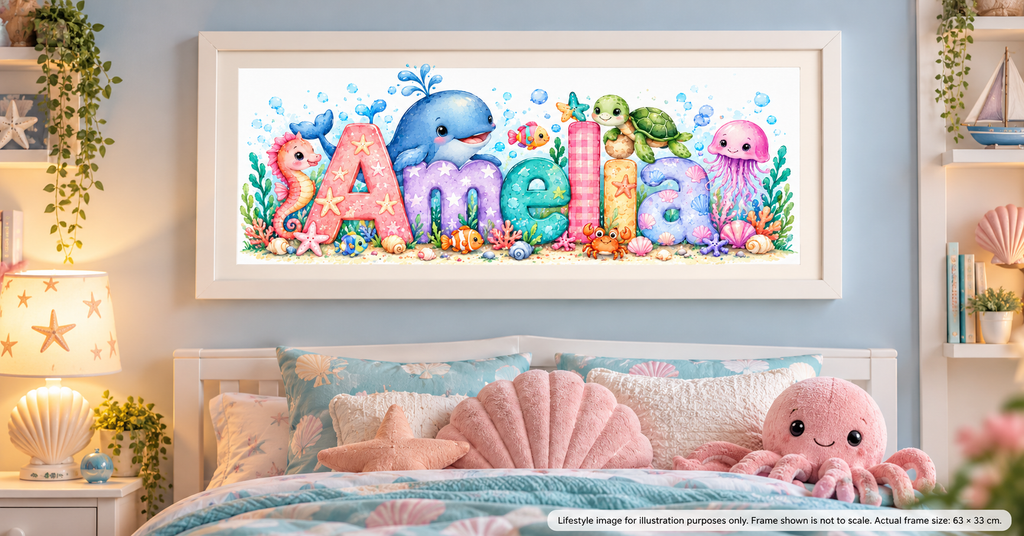 Frame my Name - Baby & Nursery