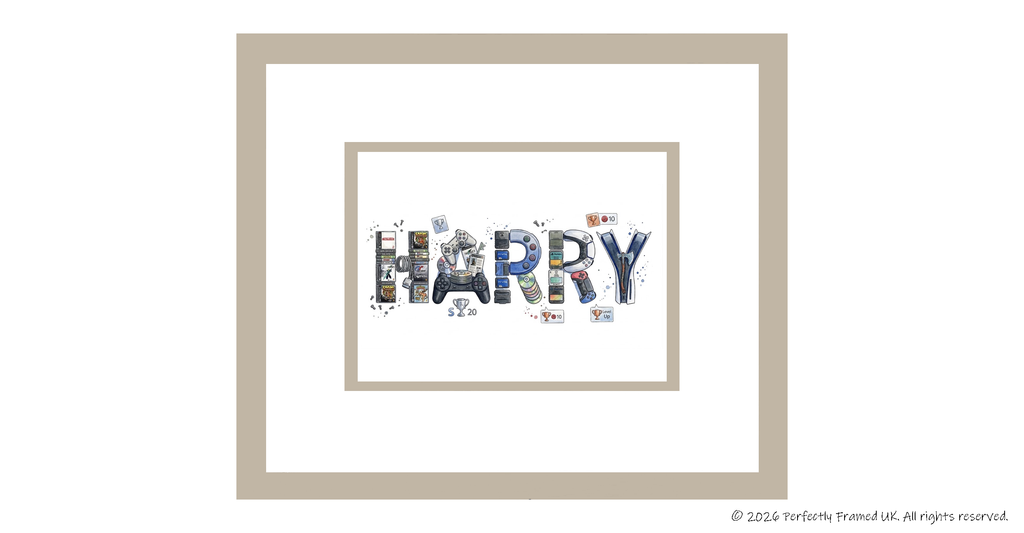 Frame my Name Our Custom Designs