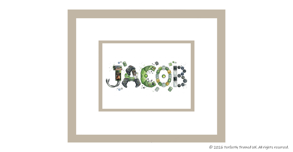 Frame my Name Our Custom Designs